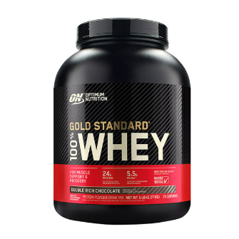 OPTIMUM NUTRITION - 金裝乳清蛋白粉 5磅 - 雙重特濃朱古力