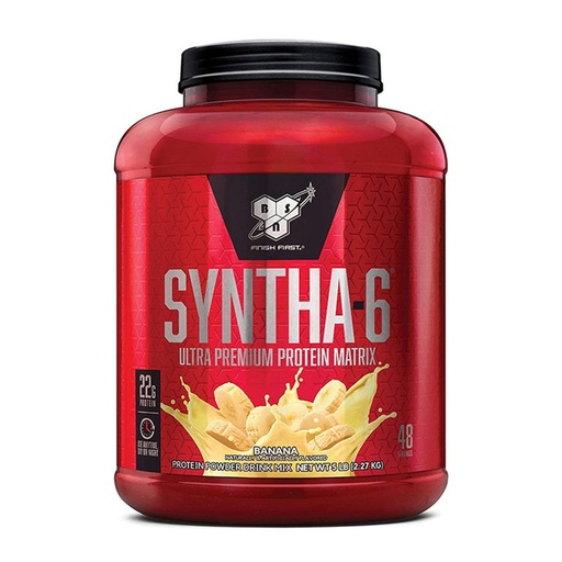 BSN - Syntha-6 乳清蛋白粉 5磅 - 香蕉